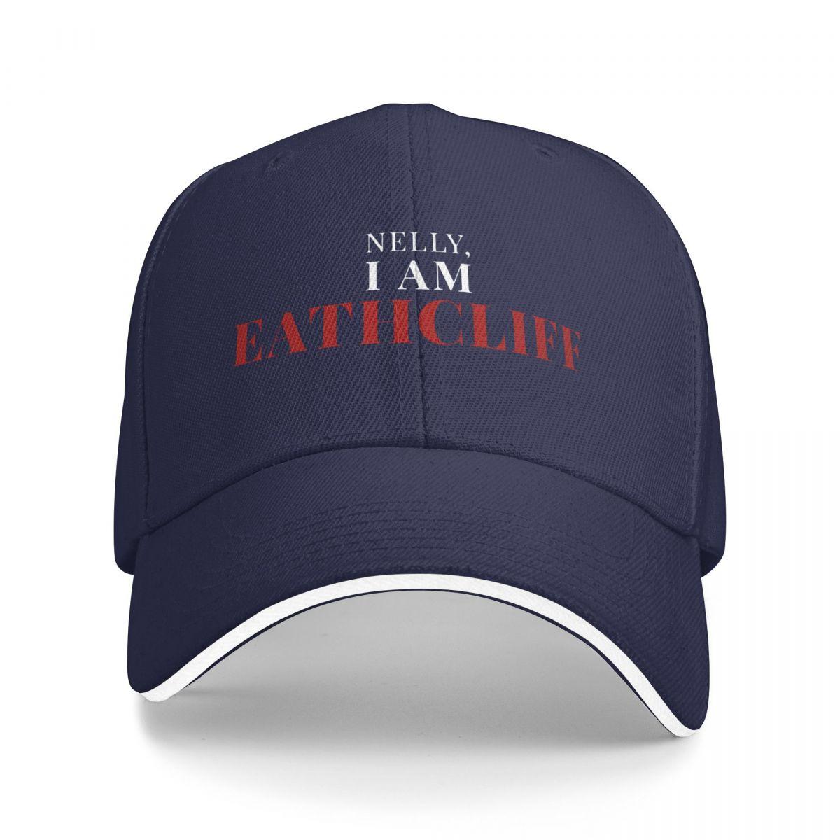 

Baseball Caps I Am Heathcliff Wuthering Heights Quote Customized Unisex Women Casual Spring Caps One Size