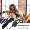 Professioneller Clip-On-Tonabnehmer, kompakte Größe, tragbar, einfach zu installieren, klassisches akustisches Violin-Tonabnehmer-Instrumentenzubehör
