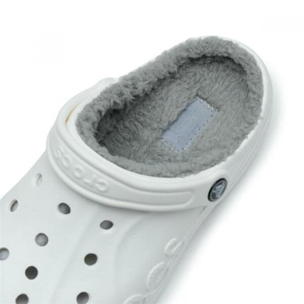 Crocs Fw Crocs Vaya Lined Clogs White Grey 205969 11h