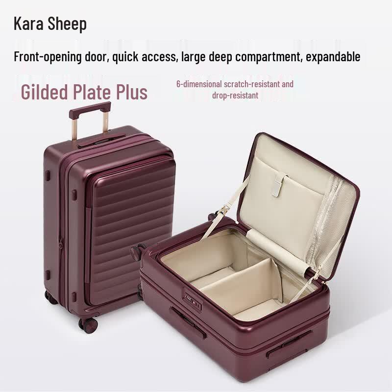 KALA·Y Cloud Series 3.0 Expandable Side-Opening Carry-on Luggage