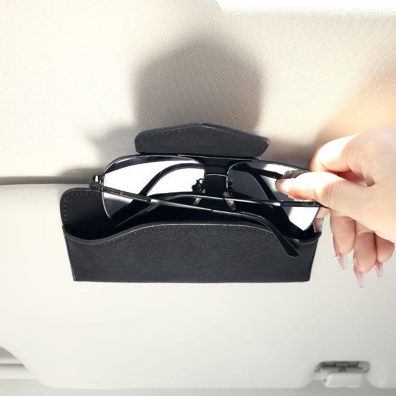 Car Glasses Clip Sunshade Auto Sun Visor Glasses Case Box For Bmw Performance M E46 E90 F20 E39 E91 E87 E60 E93 F10 X3 E83 E61 rvsh75