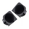 2PCS Right+Left Black Center Console Cup Holder Insert For Toyota Tacoma 05-17