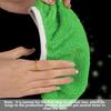 Zesílený elastický pásek Plochá mopová tkanina Coral Fleece/mikrovlákno/žinylka Náhradní rotační mop na čištění podložky do koupelny