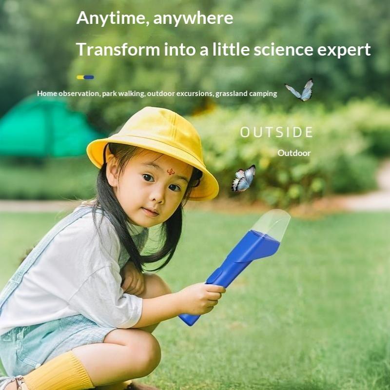Portable Handheld Insect Catcher Tool Viewer Clear Transparent Window For Kids Outdoor Nature Exploration Science Learning