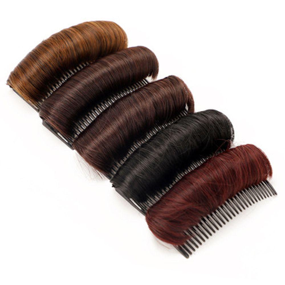 Hair Combs Synthetic Hair Fluffy Hair Pad Invisible Hair Bun DIY Hair Extension False Hair Clip