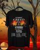Creed Band 2025 Summer of 99 Nordamerika Tour T-Shirt Volle Größe S-5XL Unisex T-Shirt