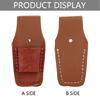 Ergonomic Lightweight Leather Tool Holsters Sheath Case Belt Tool Holder Pocket Suitable for Carpenters & Secure Storage