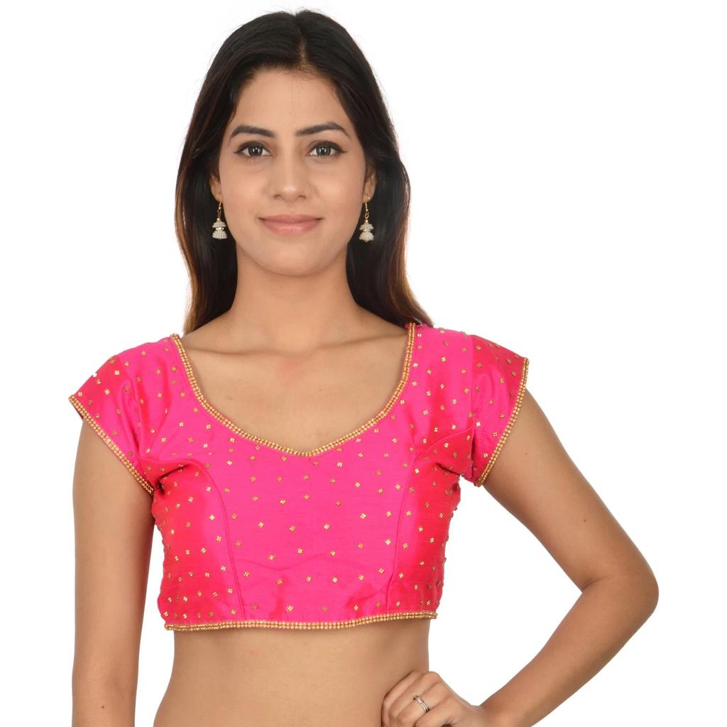 Indian Readymade Desigenr Women's Choli Bollywood Party Wear Ethnic Blouse Dress