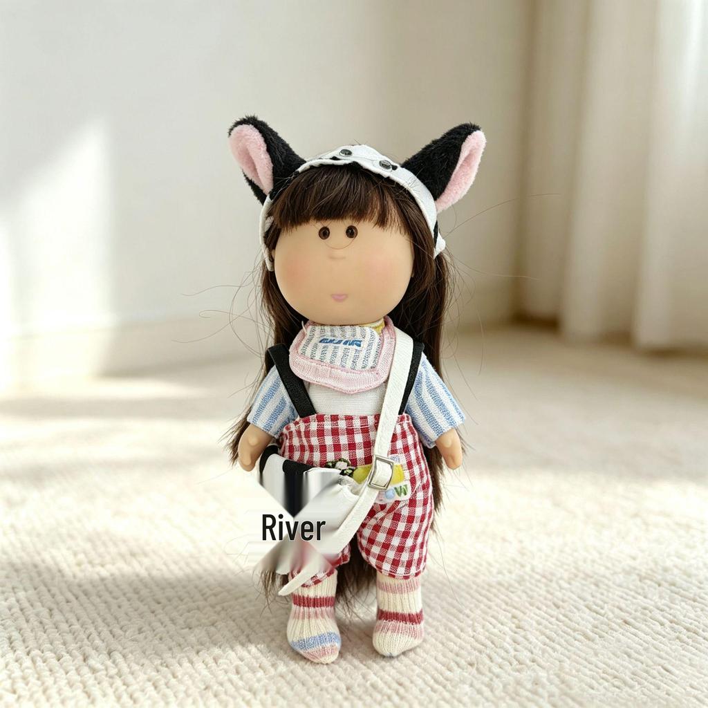 14cm Spanish Mia Potato Doll Clothes Set for 8/12 Scale BJD Dolls