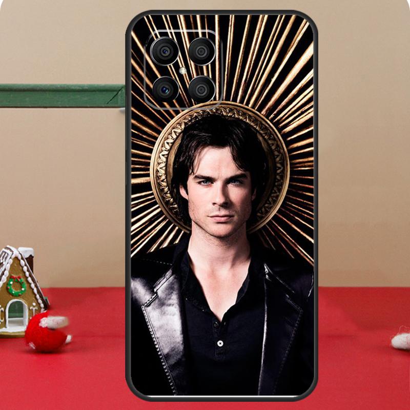 Damon Salvatore Vampire Diaries Case For Honor Magic 8 5 6 7 Lite Honor 400 Pro 200 70 90 X8c X8b X9a X9b X9c X9d Win Cover