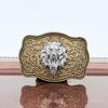 Custom Pattern Zinc Alloy Belt Buckle Heavy Duty for Daily Wear