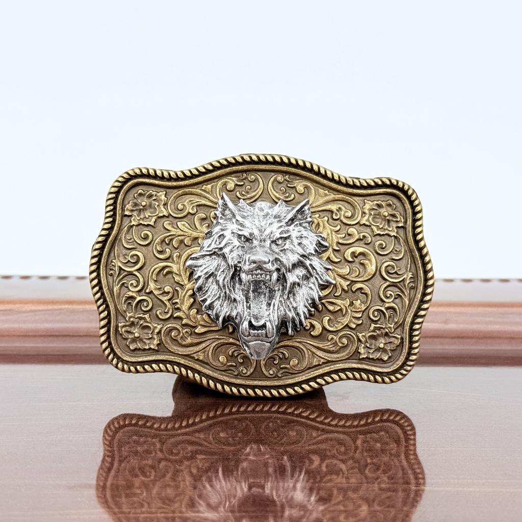 Custom Pattern Zinc Alloy Belt Buckle Heavy Duty for Daily Wear