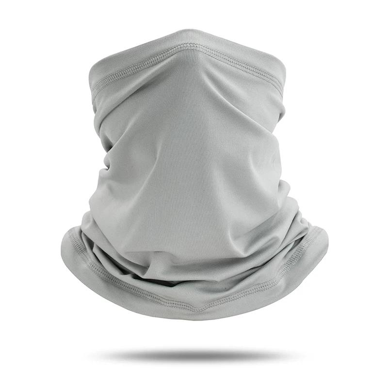 Outdoor Sun Protection Mask, Ice Silk Scarf, Men's Neck Gaiter, Women's Neck Scarf, Summer Thin Style, Cycling Bicycle Neck Protector