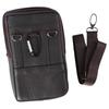 Pu Leather Men Pouch Phone Cover Wallet Business Phone Holder Leather Fanny Phone Bag Waist Bag