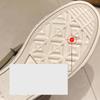 Women's Spring Graffiti High Canvas Boots Round Head Middle Follow Anti Slip Boots Women Leisure Fashion Rubber