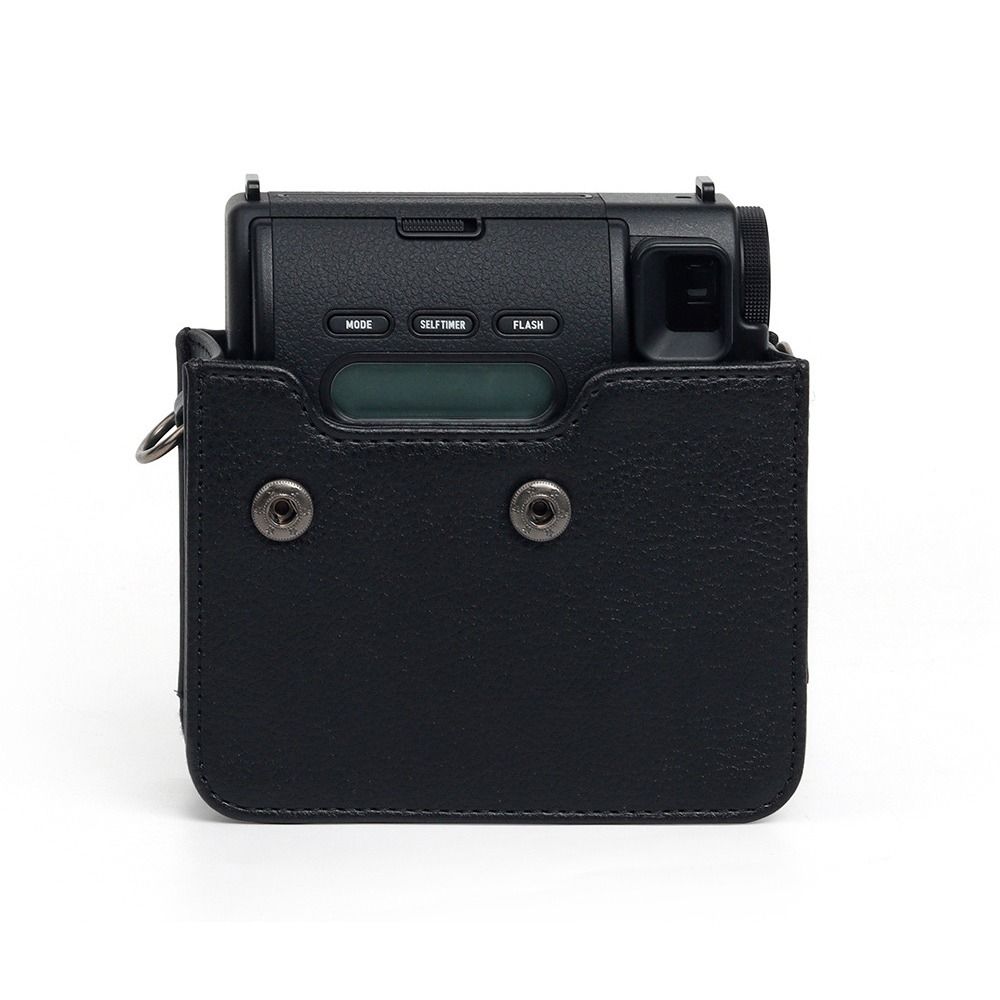 PU Leather Storage Bag for Fujifilm Instax mini 99 Instant Camera Case Adjustable Strap Protective Cover Photography Pouch