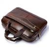 Retro Shoulder Bag Men's Leather Handbag Business First Layer Cowhide Messenger Men's Bag