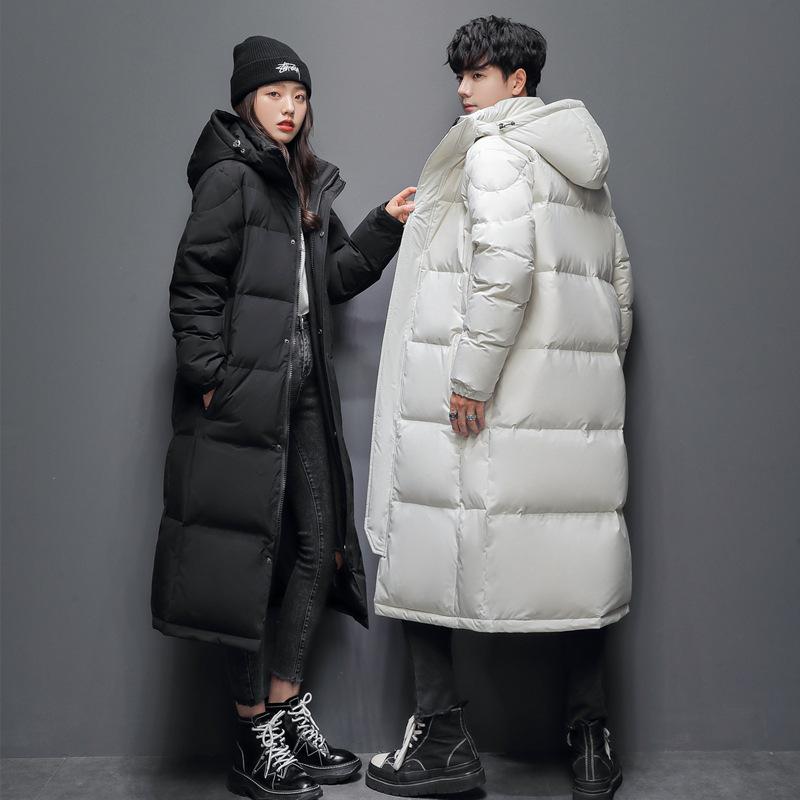Winter Down Jacket and Trousers Over The Knee Jacket