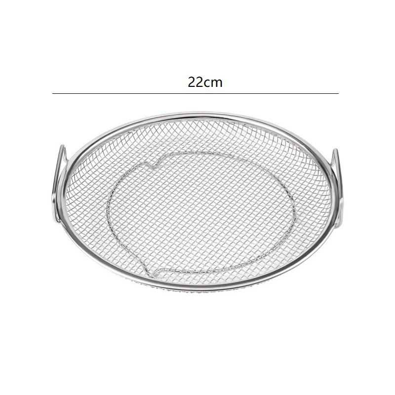 Kitchen Oil Strainer Pan Stainless Steel Frying Oil Strainer Pan Fine Mesh Strainer Basket For Frying BBQ Food French Fries