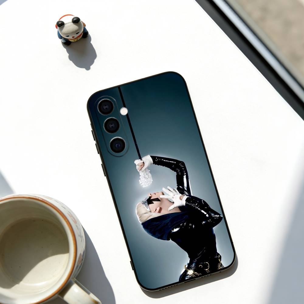 Lady Gaga Singer Phone Case For Samsung Galaxy A73,A72,A71,A70,A53,A52,A51,Others Soft Black Cover