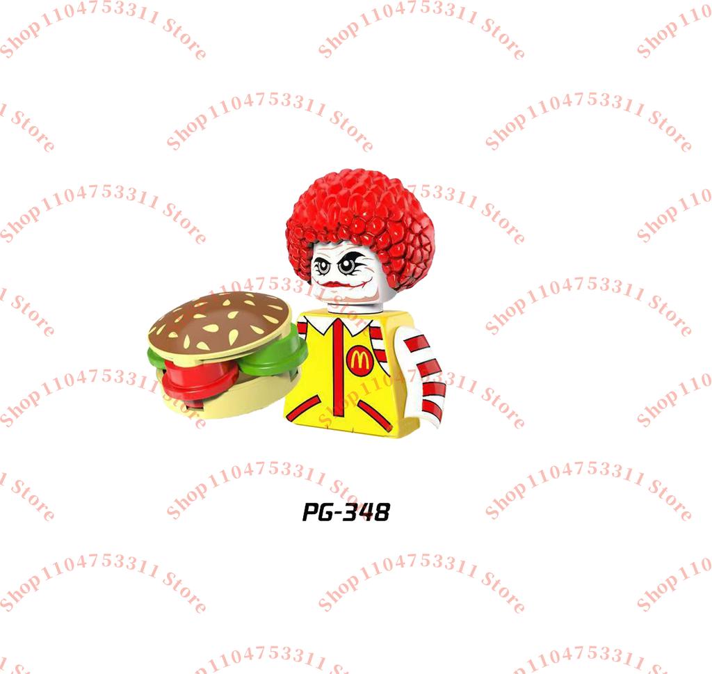 Hot-selling Toy Blocks Superhero Assembly Building Blocks Kids MINI Puzzle Brick Toy Alfred Bane Green Lantern Collection Gift