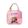 KPop lovci démonů Kancelářští pracovníci S obědovým sáčkem Přenosný izolovaný velkokapacitní obědový sáček Taška přes rameno Dvouúčelový