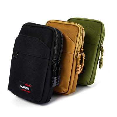 Double Layer Edc Molle Bag Outdoor Military Waist Fanny Pack Men Phone Pouch Bag