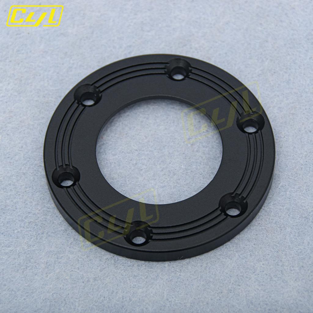 JDM Universal Classic Steering wheel Horn Button Cover Edge Retainer Ring PCD 74mm