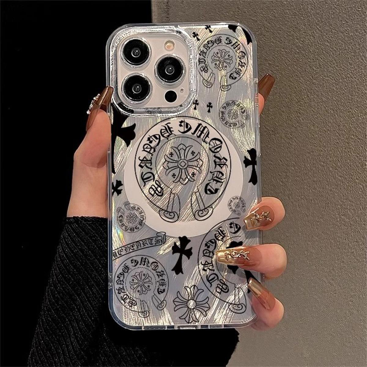 

For IPhone 15 Phone Case Magnetic Bracket for Huawei Mate70 New Magsafe Magnetic Phone Case For iPhone 16PROMAX