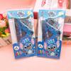 MINISO 1Set Stitch Creative Ruler Sets Student Study Stationery Rulers Triangle Protractor School Supplies Wholesale Kid Gift