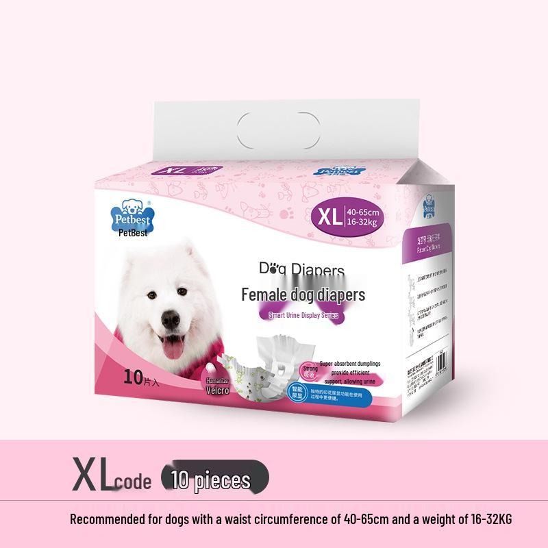 Disposable Male Dog Diapers for Teddy, Bichon Frise, and More - Pet Sanitary Underwear