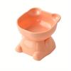 Elevated Cat Bowl, Neck Protection Bowl for Pets, Tilting Design, Cat High Foot Bowl, Cute Cat Bowl for Food and Water