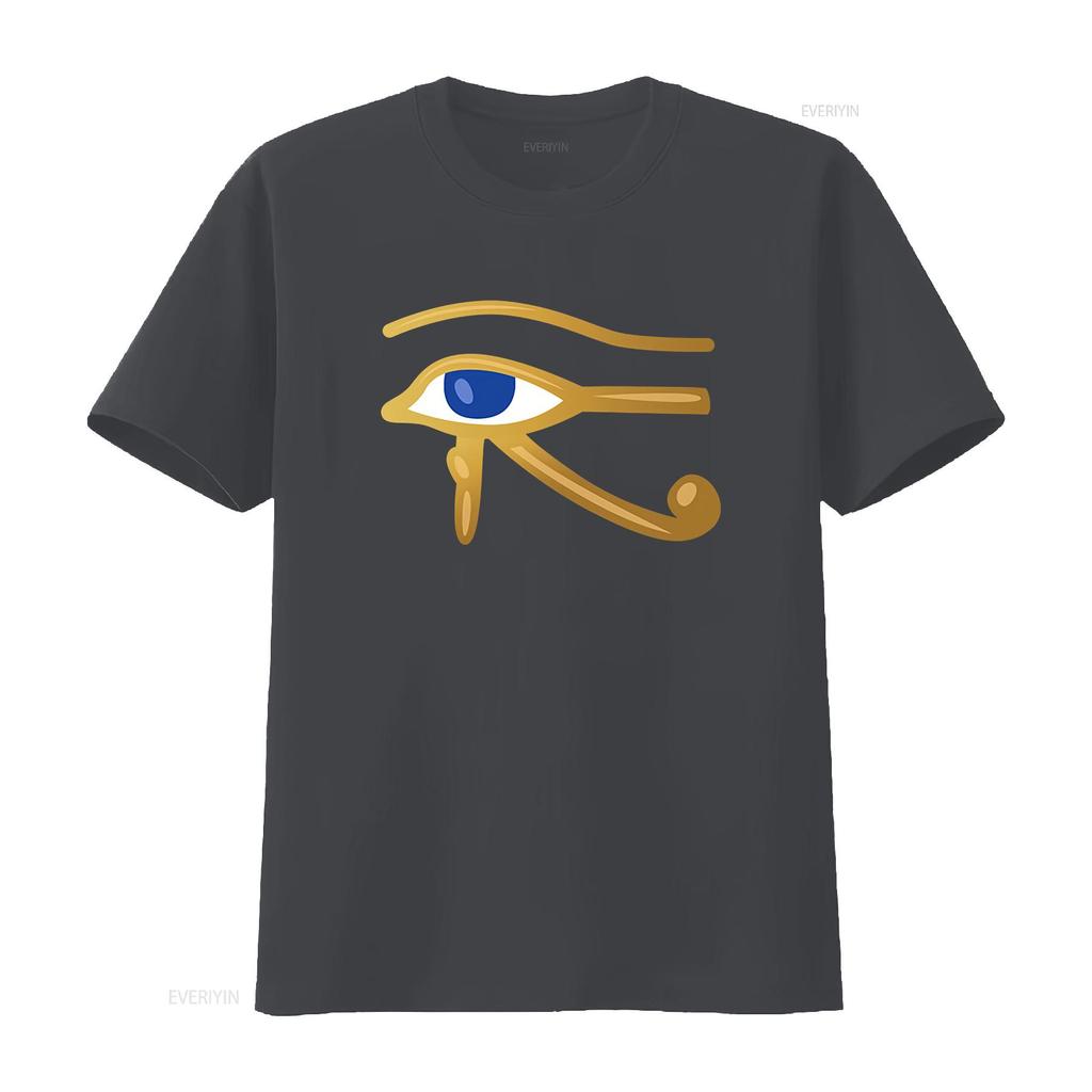 Eye Of God Ra Symbol Ancient Egyptia Funny Black T Shirt 232 Vintage Homme Fashion Casual Stretched Unisex Versatile