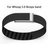 Adjustable Elastic Bicep Band Replacement Breathable Nylon Sport Band Cozy Sweat Resistant for Whoop 5.0 One/Peak/Life(MG)