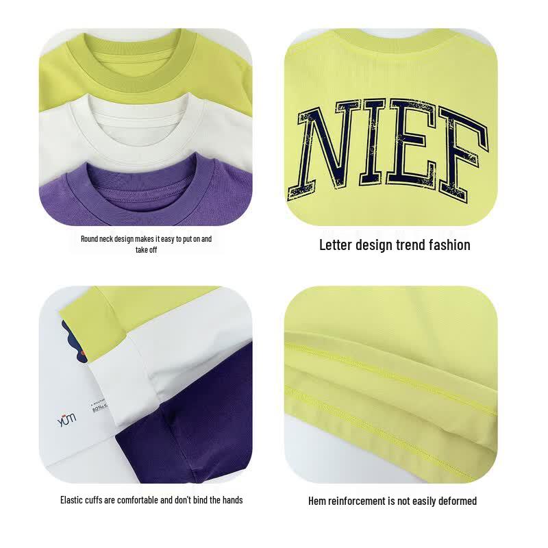 Boys' Cotton Long-Sleeve T-Shirt