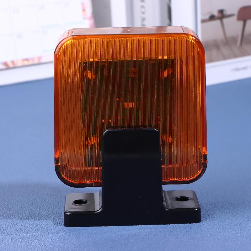 

Универсальная сигнальная сигнализация Гаражные ворота Наружная сигнальная лампа Светодиодный мигающий предупреждающий свет 12В-265В Предупреждающая лампа для систем сигнализации ворот OneSize