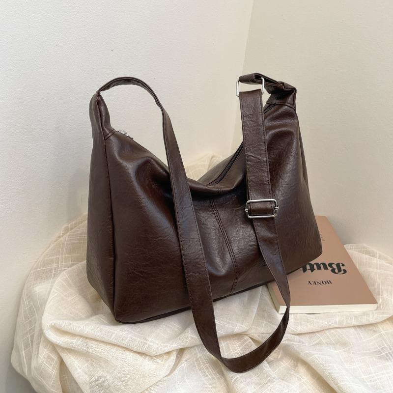 

Ретро сумка-мессенджер женская новая нишевая дизайнерская универсальная плечевая сумка большой вместимости премиальная сумка-тоут