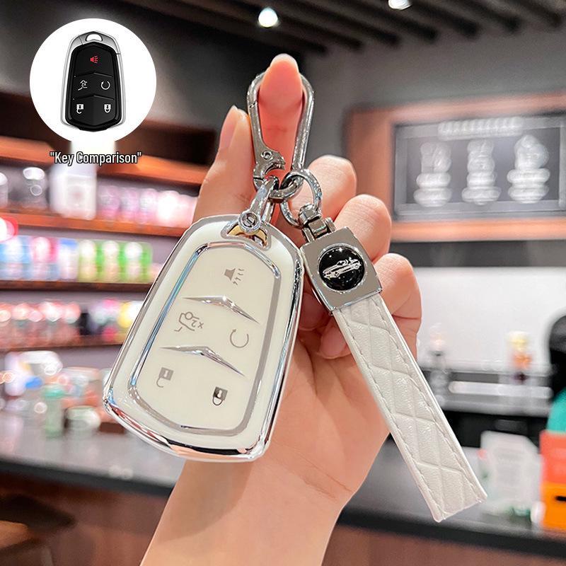 Cadillac Key Cover for XT5, XT4, XT6, CT5, CT6, CT4, XTS, ATSL Models