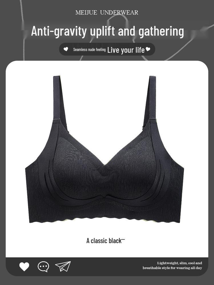 Seamless Small Chest Support Wirefree Sports Bra with Beautiful Back Design