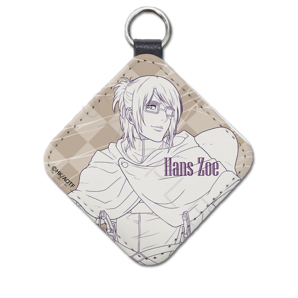 TV Anime On Titan The Final 10th Edition Leather Charm NF "Attack Season" [Hanji]