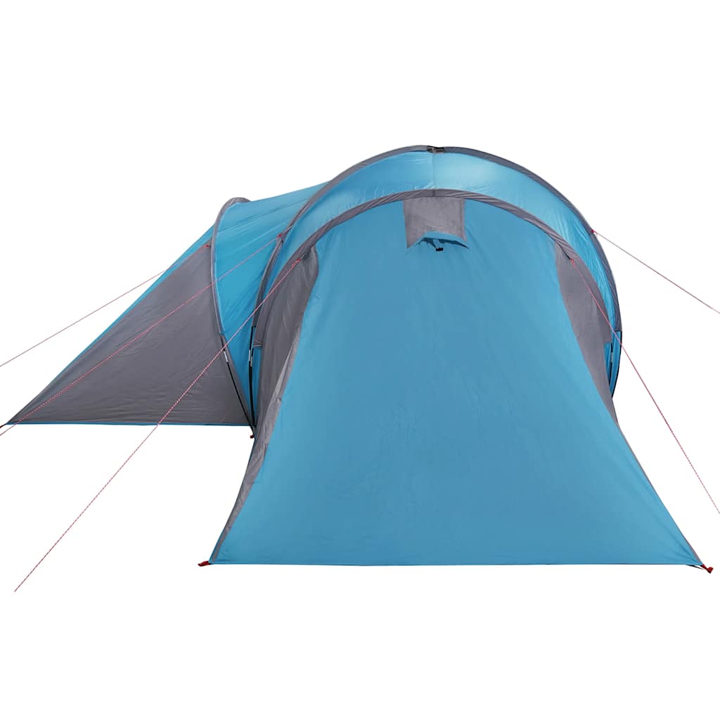 Dome Family Tent for 6 Persons Blue Waterproof