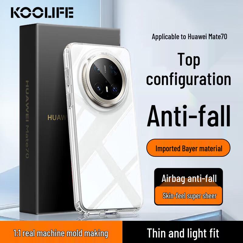 KOOLIFE Huawei Clear Protective Phone Case