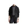 Polo Ralph Lauren FW22 Solid Color Logo Embroidered Zip-Up Hooded Long Sleeve Jacket Men Jackets Black MNPOKNI16822460-001