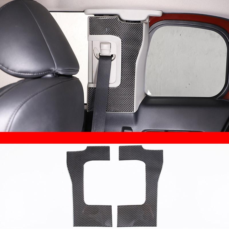 Soft Carbon Fiber For Toyota FJ Cruiser 2007-2025 Car Center Control Interior Sticker Car Modification Accessories