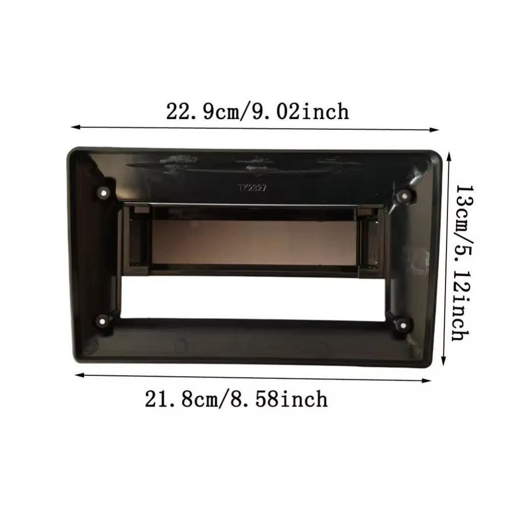 NEW 9/10.1 inch Navigation Panel Frame 1DIN Universal Fit Player Plate Adapter Car Radio Fascia Modification Vehicle Upgrade
