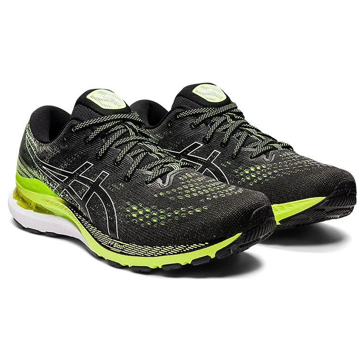 Asics Zapatillas Gel Kayano 28 Negro Verde Peligro Hombre 1011B189-004