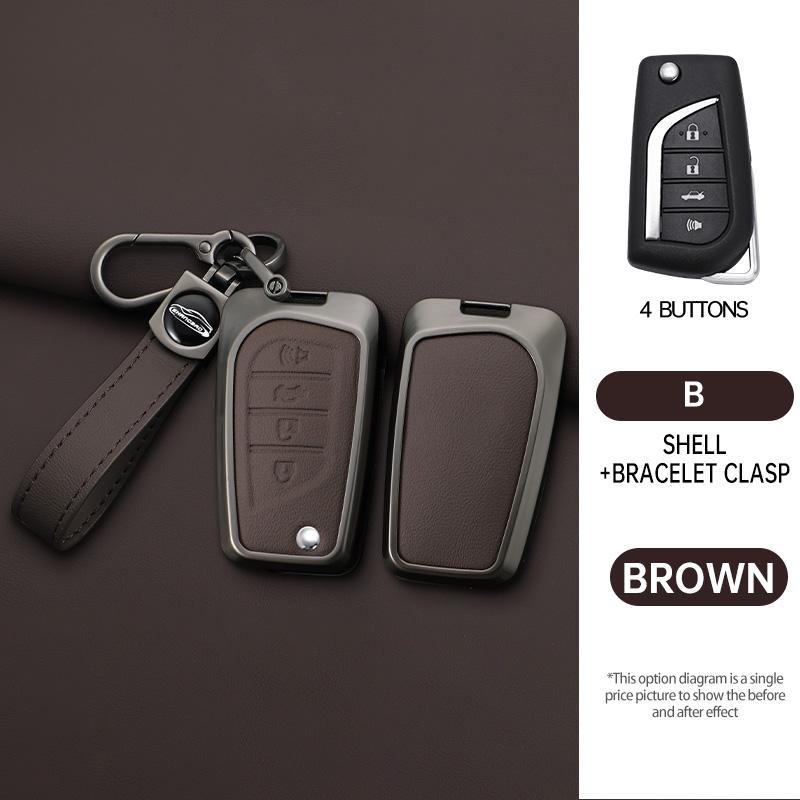 

Car Remote Key Cover Case Shell Fob For Toyota Hilux Revo Auris Corolla Reiz Avensis Verso Yaris Aygo Rav4 Scion Tc Im