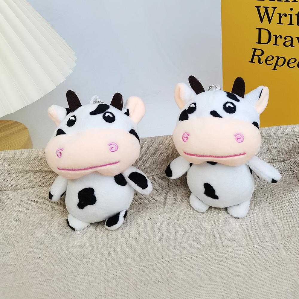 Cute Cow Doll Plush Toy Doll Bag Pendant Company Event Gift Little Baby Doll