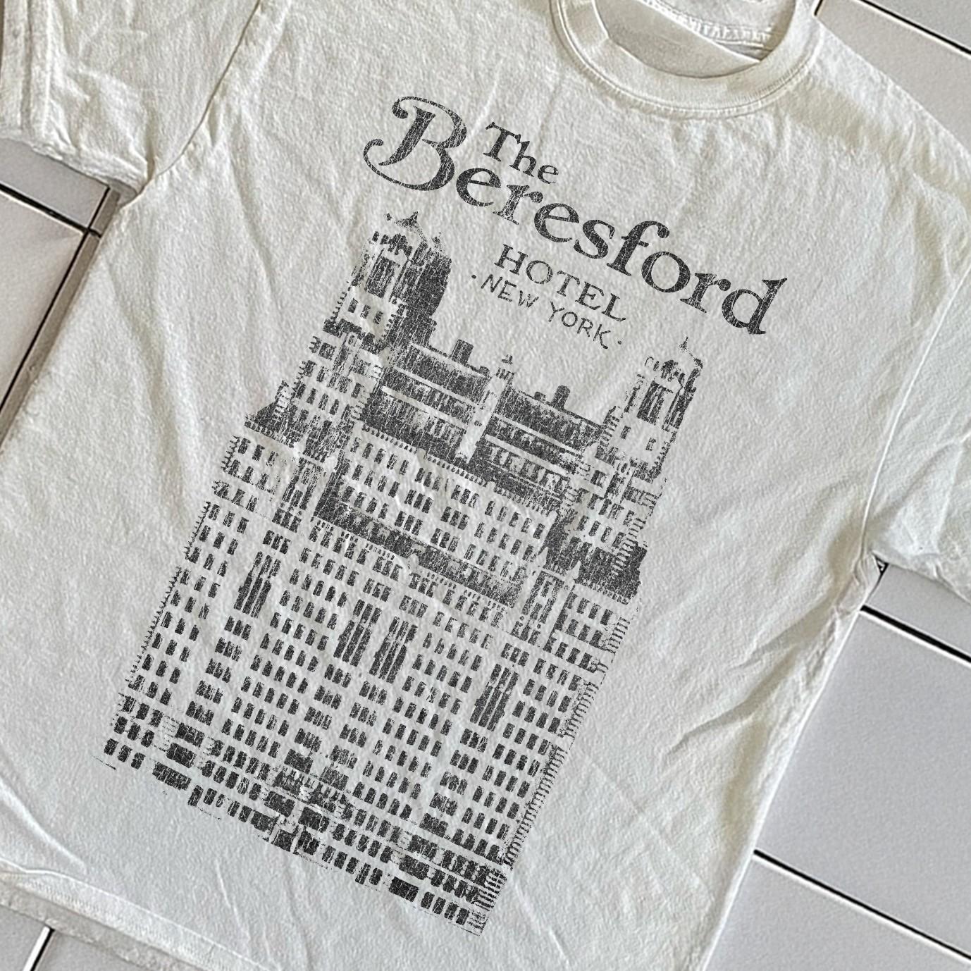 90s The Beresford Hotel Nyc Classic T-Shirt White M S