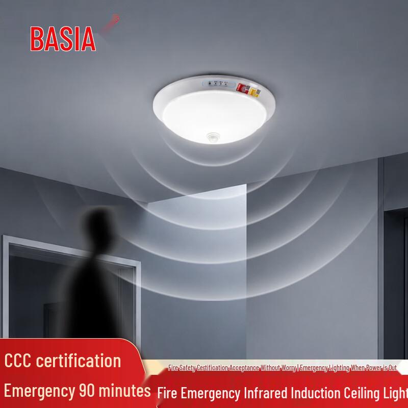 Baishian Smart LED Emergency Evacuation Ceiling Light